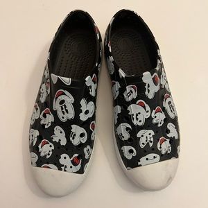Native Disney Mickey Mouse Slip On Shoes